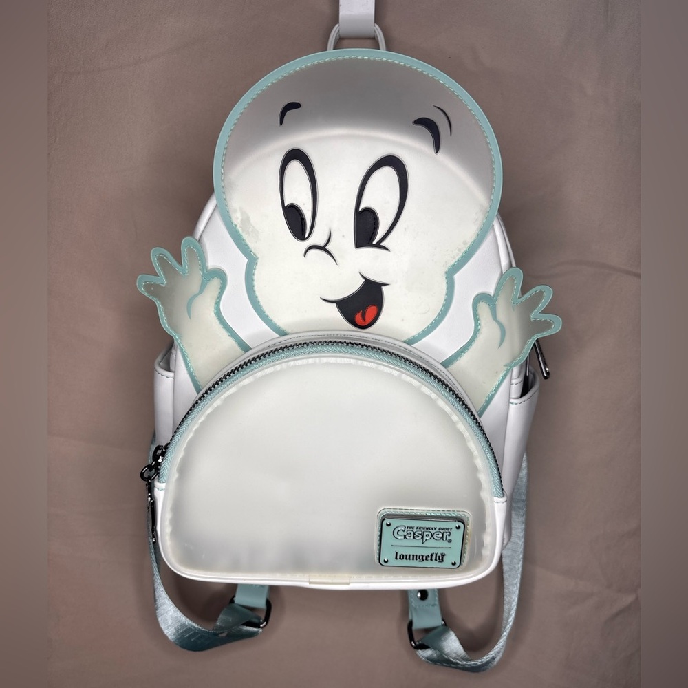 Disney Loungefly Casper the Friendly Ghost Glow in the Dark Backpack